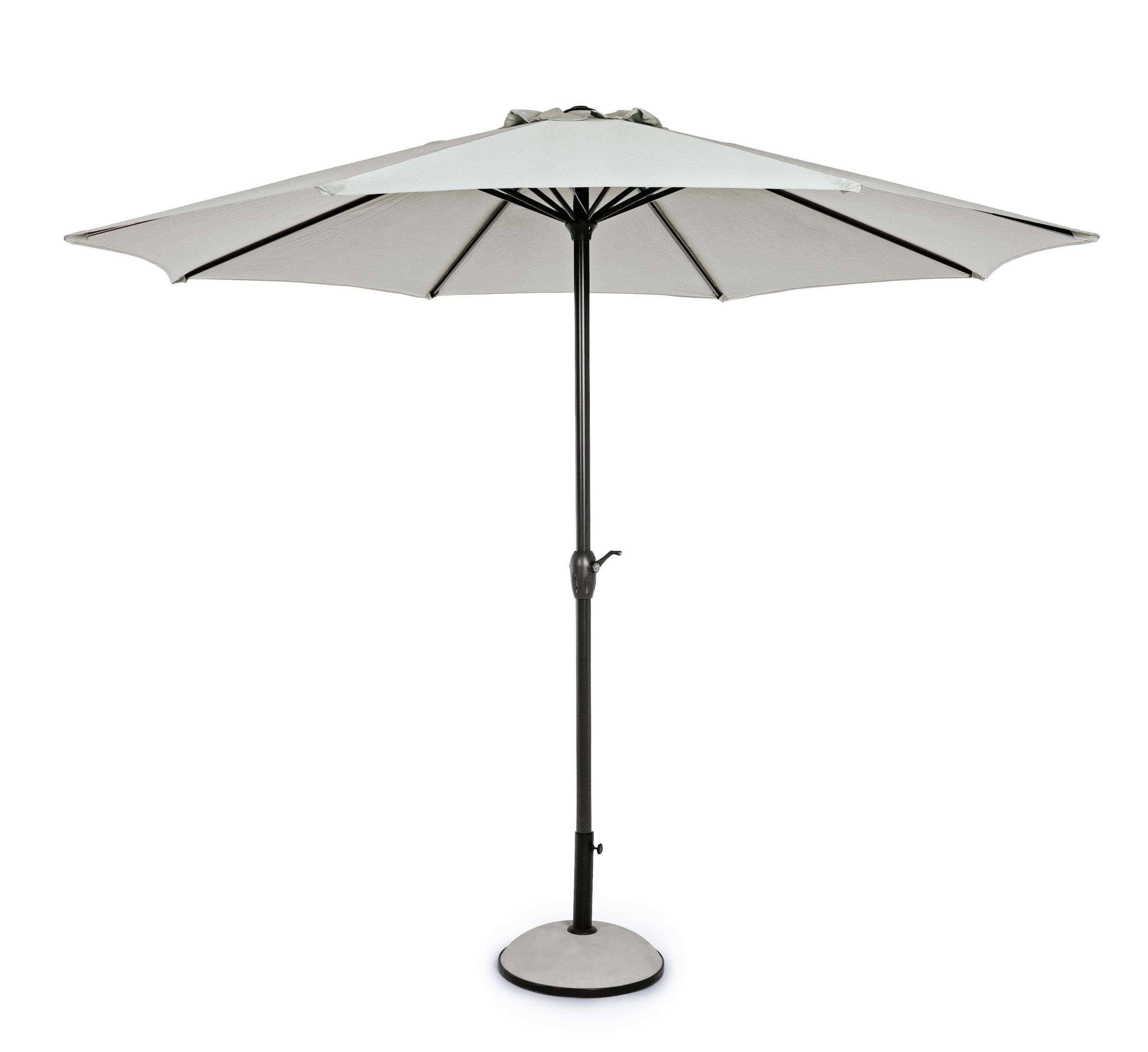 Umbrela de soare, Kalife Gri Deschis, Ø300xH242 cm
