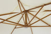 Umbrela de soare suspendata, Capua Small Ivoir, L300xl300xH320 cm (5)