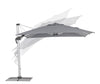 Umbrela de soare suspendata, Ines B Gri Inchis, L300xl300xH251 cm (5)