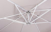 Umbrela de soare suspendata, Rialto Gri Deschis, L400xl300xH320 cm (4)