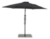 Umbrela de soare suspendata, Sorrento Gri Inchis, Ø300xH243 cm (3)
