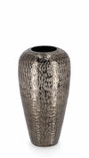 Vaza decorativa din aluminiu, Lathe Shaped S Antracit, Ø16xH31 cm