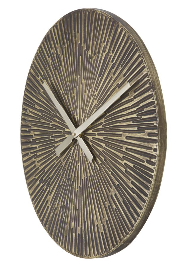 Ceas de perete din metal, Opis Round Bronz, Ø50 cm (2)