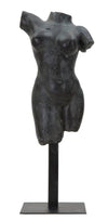 Decoratiune din polirasina, Museum Woman Negru, L19xl17xH50 cm