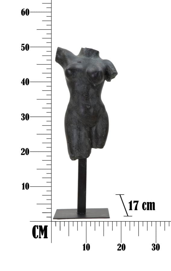 Decoratiune din polirasina, Museum Woman Negru, L19xl17xH50 cm (6)