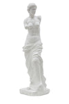 Decoratiune din polirasina, Statua Woman Alb, L14xl12xH49 cm
