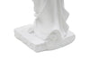 Decoratiune din polirasina, Statua Woman Alb, L14xl12xH49 cm (2)