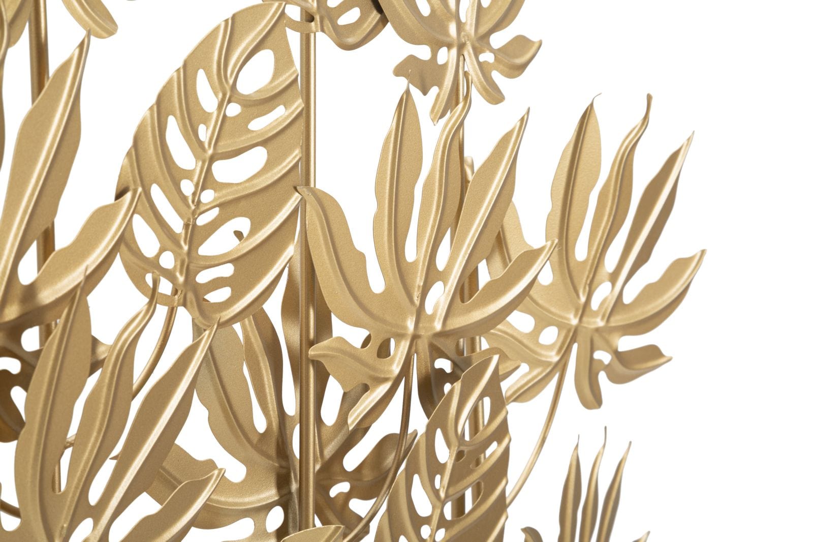 Decoratiune metalica, Palm Auriu, L56xl10xH57,5 cm (3)