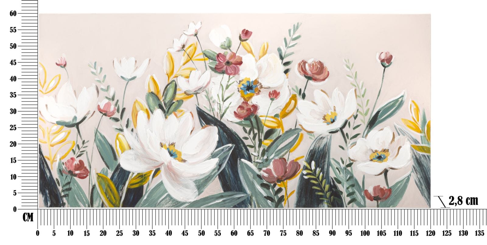 Tablou Canvas Florville Multicolor, 60 x 120 cm (5)