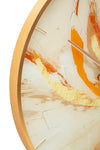 Ceas de perete din sticla, Toply Multicolor, Ø60 cm (2)