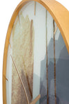 Ceas de perete din sticla, Motif Multicolor, Ø60 cm (3)