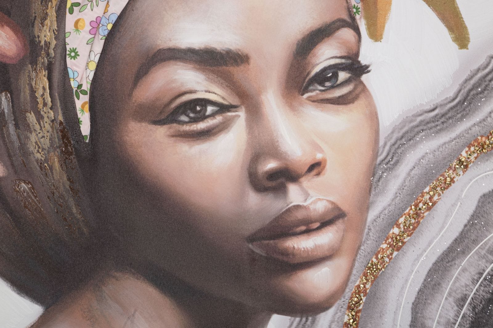 Tablou Canvas Naomi -A- Multicolor, 100 x 100 cm (1)