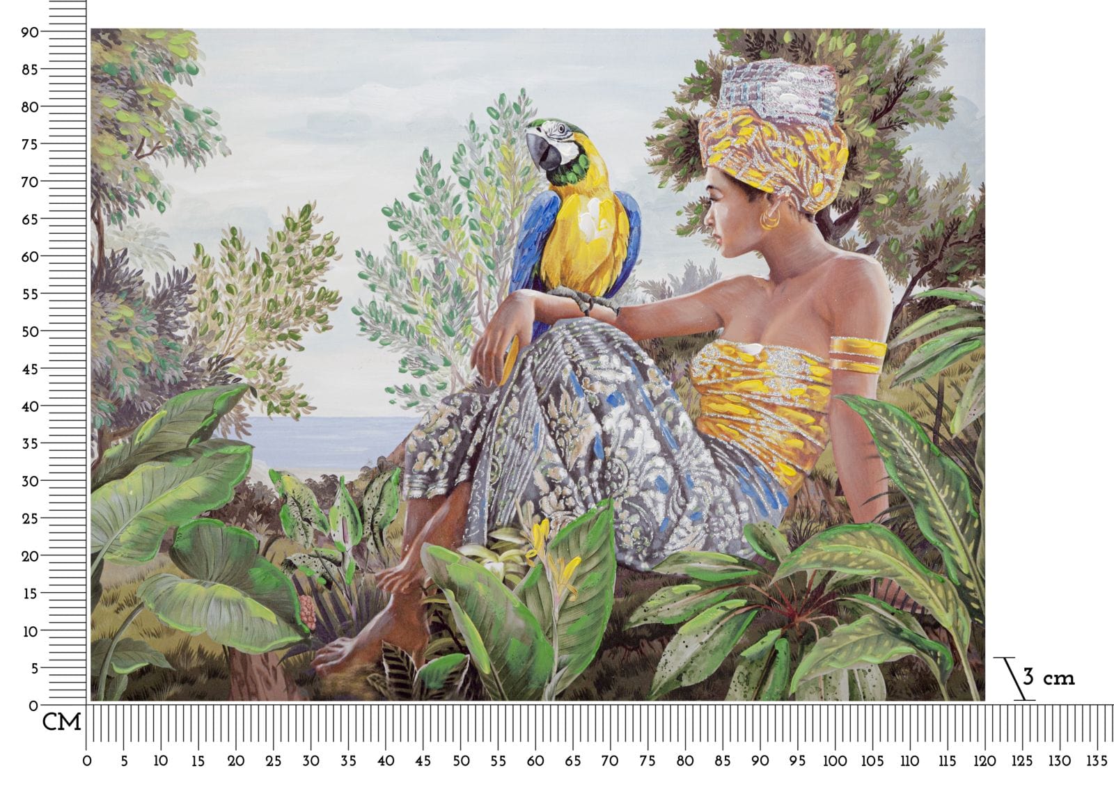Tablou Canvas Kenda Orizzontal Multicolor, 120 x 90 cm (5)