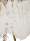 Lampadar Feather Auriu / Alb (4)
