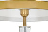 Lampadar Cristal Auriu / Alb (2)