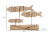 Decoratiune din lemn, Fish Nature Natural, L37xl10xH24 cm (6)