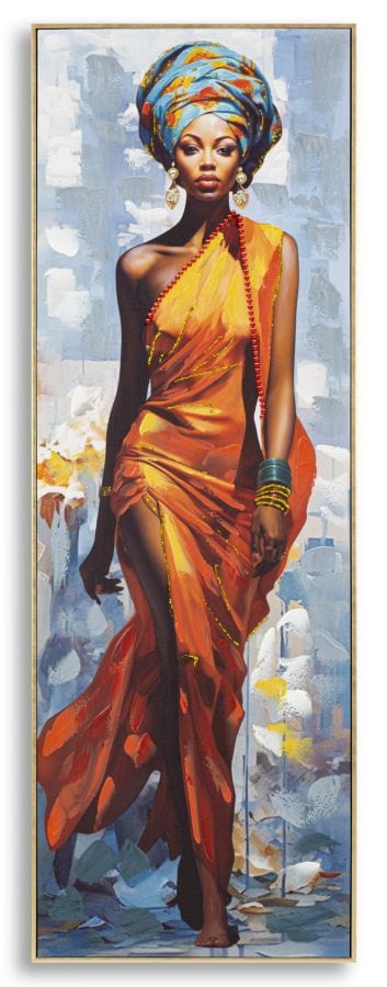 Tablou Framed Daphne -B- Multicolor, 52 x 152 cm