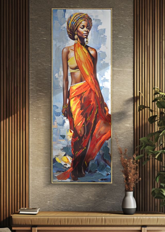 Tablou Framed Daphne -A- Multicolor, 52 x 152 cm (4)