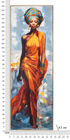 Tablou Framed Daphne -B- Multicolor, 52 x 152 cm (6)