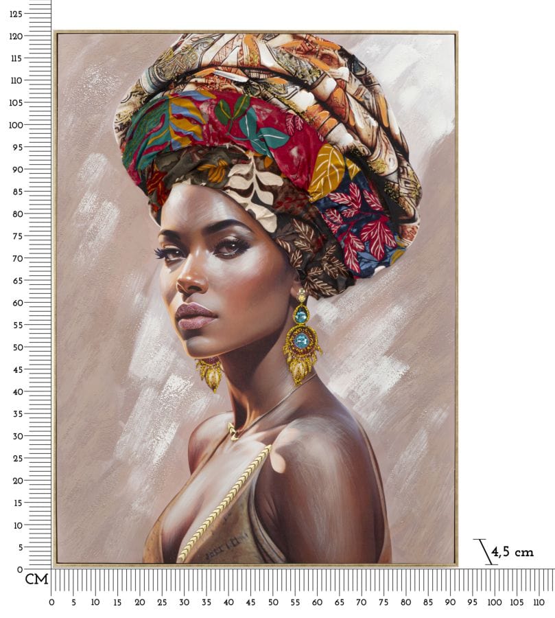 Tablou Framed Alexandra -B- Multicolor, 92 x 122 cm (5)
