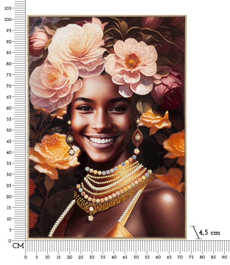 Tablou Framed Zena -B- Multicolor, 72 x 102 cm (6)