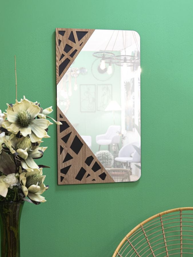 Oglinda decorativa din MDF, Angle Multicolor, l50xH90 cm (4)