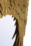 Oglinda decorativa din metal, Wings Auriu, l99xH72 cm (3)
