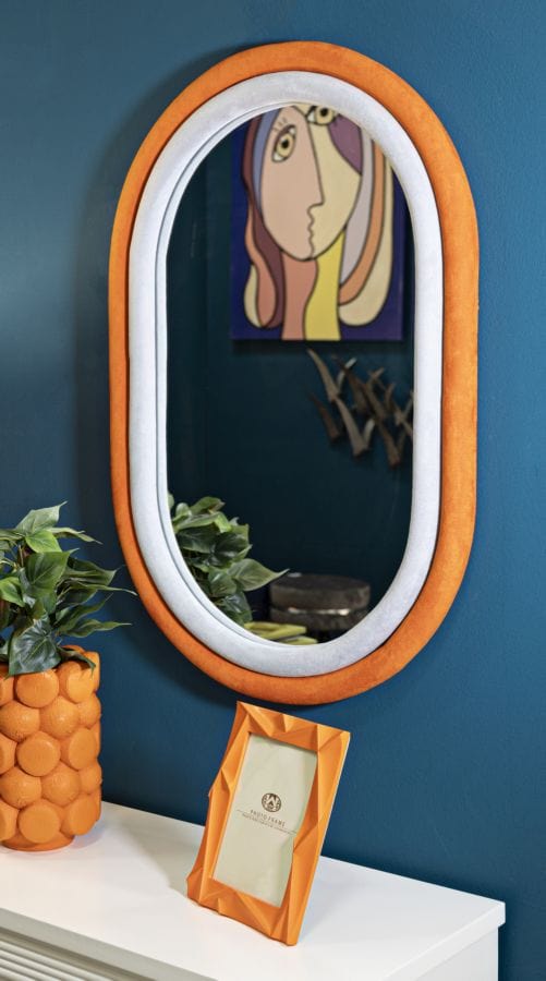 Oglinda decorativa din MDF, Antony Multicolor, l60xH90 cm (4)