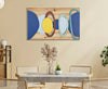 Decoratiune de perete din metal, Wood Color Multicolor, l80xA2,5xH50 cm (4)