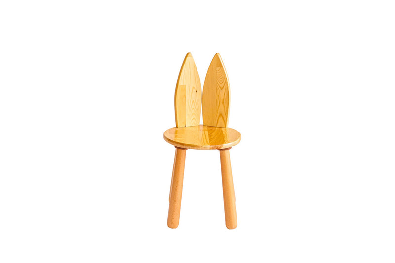 Scaun din lemn, pentru copii, Fox Stejar, l28xA28xH32 cm