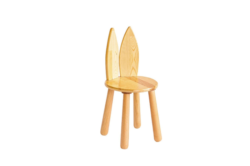 Scaun din lemn, pentru copii, Fox Stejar, l28xA28xH32 cm (1)