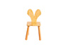 Scaun din lemn, pentru copii, Mouse Stejar, l28xA28xH32 cm (1)