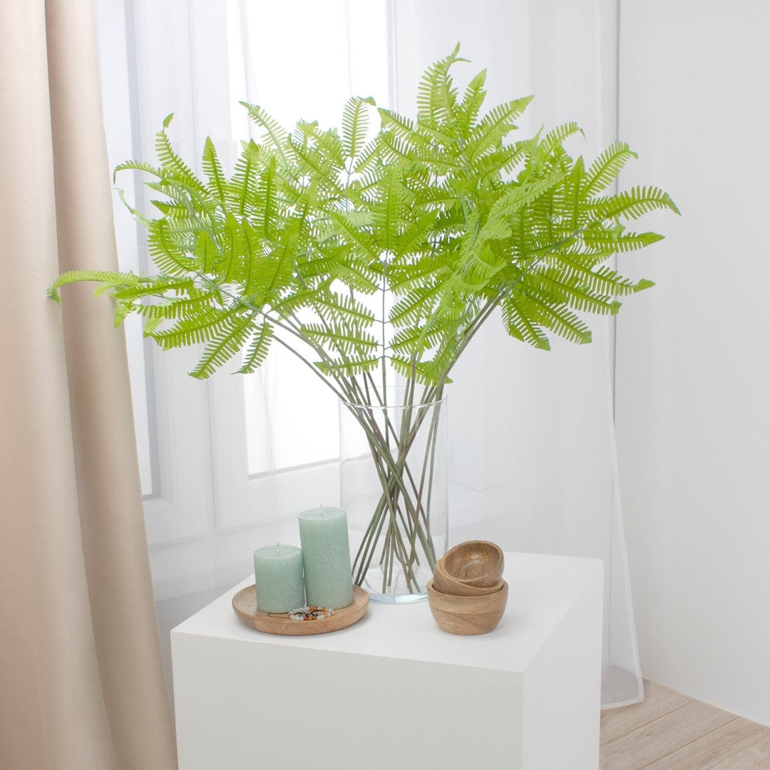 Set 10 frunze decorative artificiale, Tropi Verde, H78 cm (3)