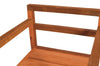 Scaun din lemn, Radom Nuc, l50xA50xH60 cm (2)