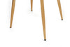 Set 2 scaune tapitate cu stofa si picioare metalice, Yıldız-929 V2 Velvet Albastru / Auriu, l43xA42xH82 cm (3)