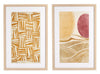 Tablou 2 piese, W-Frame Sherley 396 Multicolor, 40 x 60 cm
