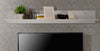 Etajera suspendata din pal, Rockhampton Pin Alb, l180xA21,9xH25,6 cm