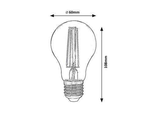 Bec Filament LED 1513 Transparent (3)