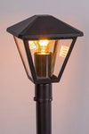 Lampadar exterior Paravento 7150 Negru / Transparent (5)