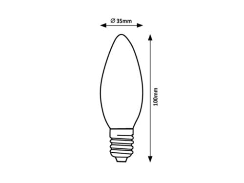 Bec Filament LED 79046 Transparent (1)