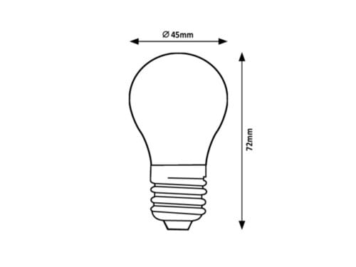 Bec Filament LED 79050 Transparent (1)