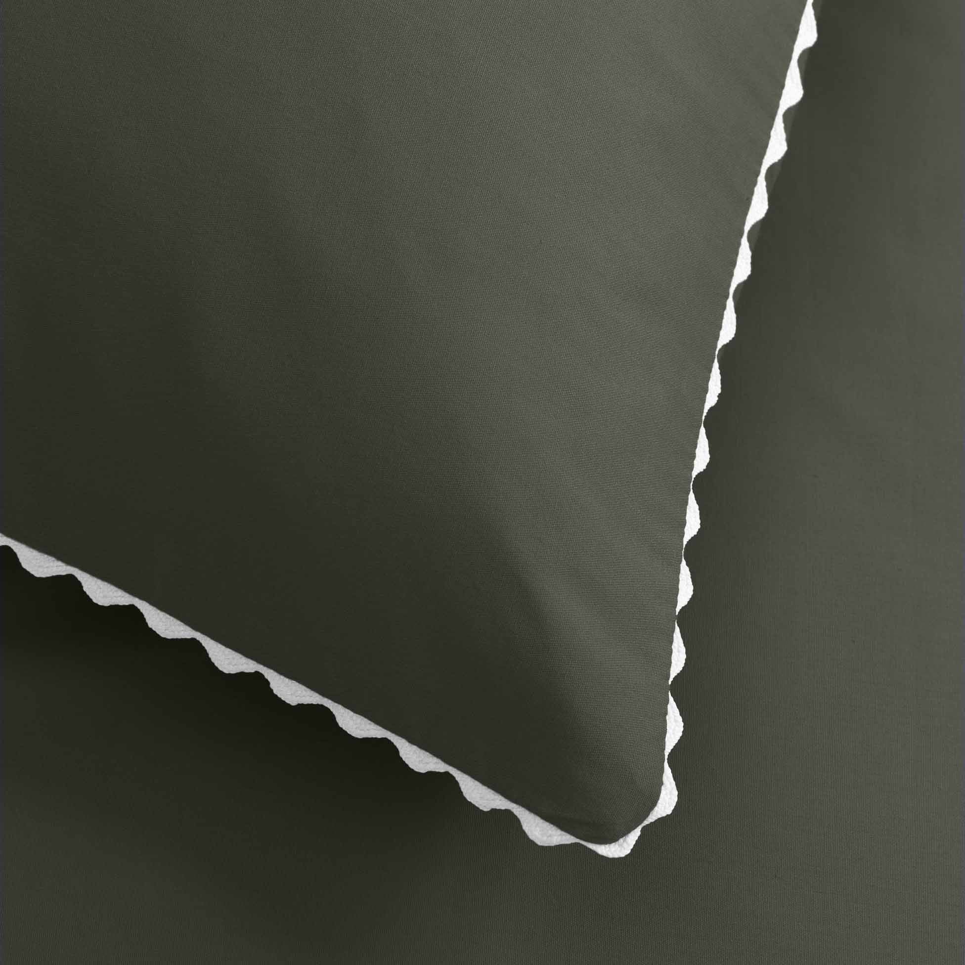 Lenjerie de pat din bumbac, Loumea Kaki, 240 x 220 cm (4)