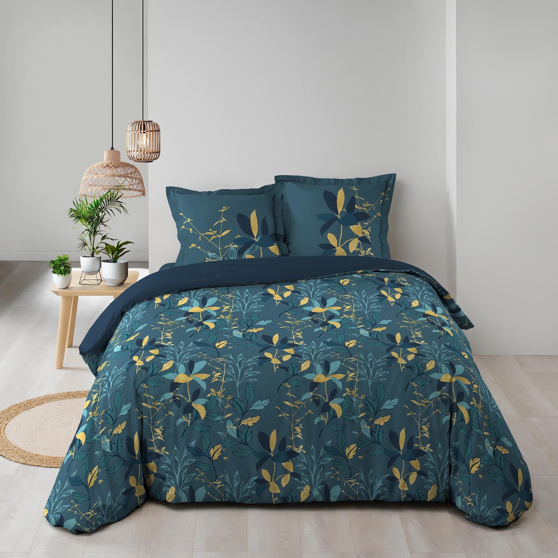Lenjerie de pat din bumbac, Graminella Multicolor, 240 x 220 cm (3)