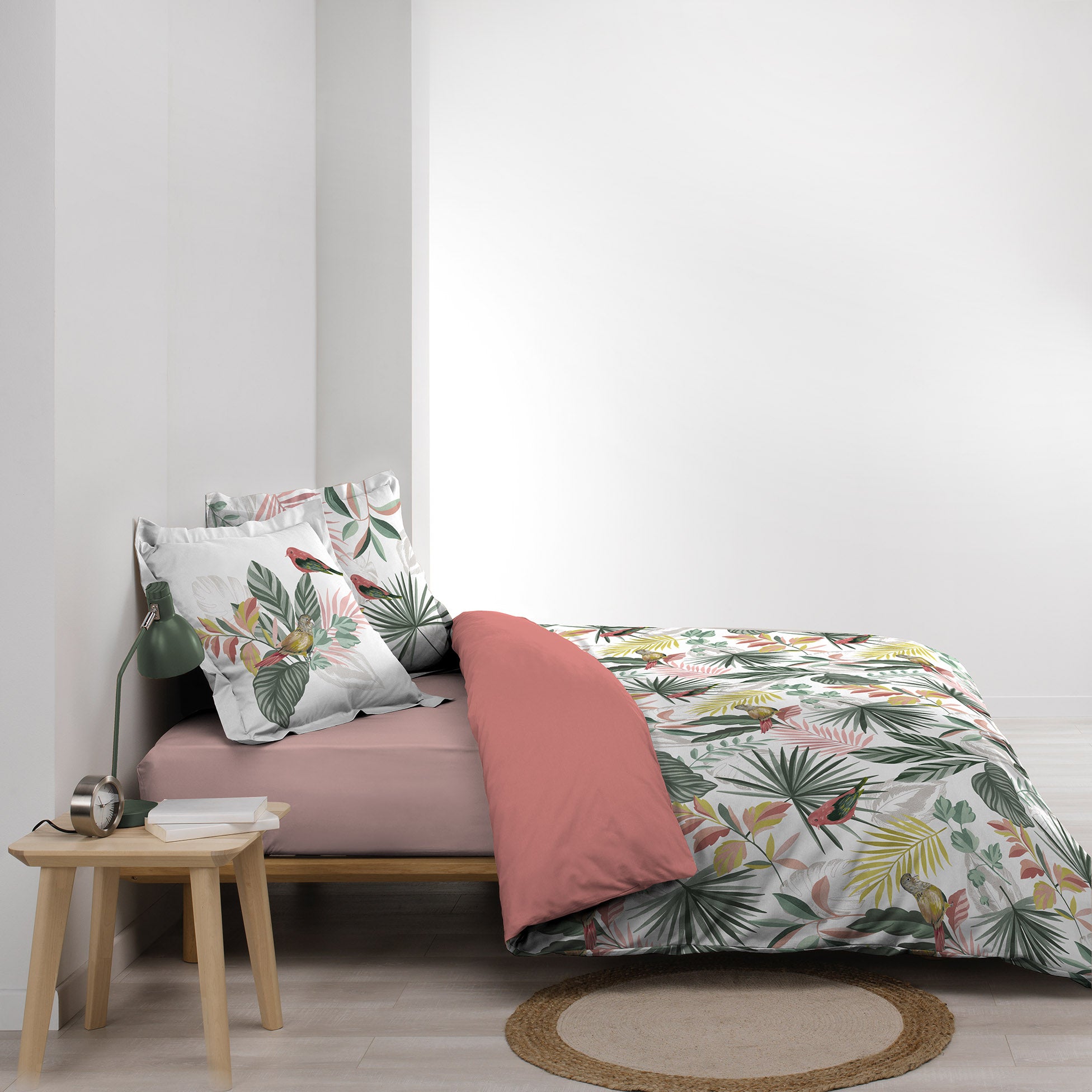 Lenjerie de pat din bumbac, Marbelina Multicolor, 240 x 220 cm (2)