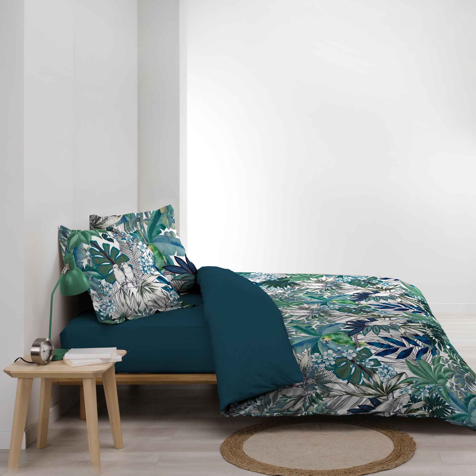 Lenjerie de pat din bumbac, Colibri Multicolor, 240 x 220 cm (2)