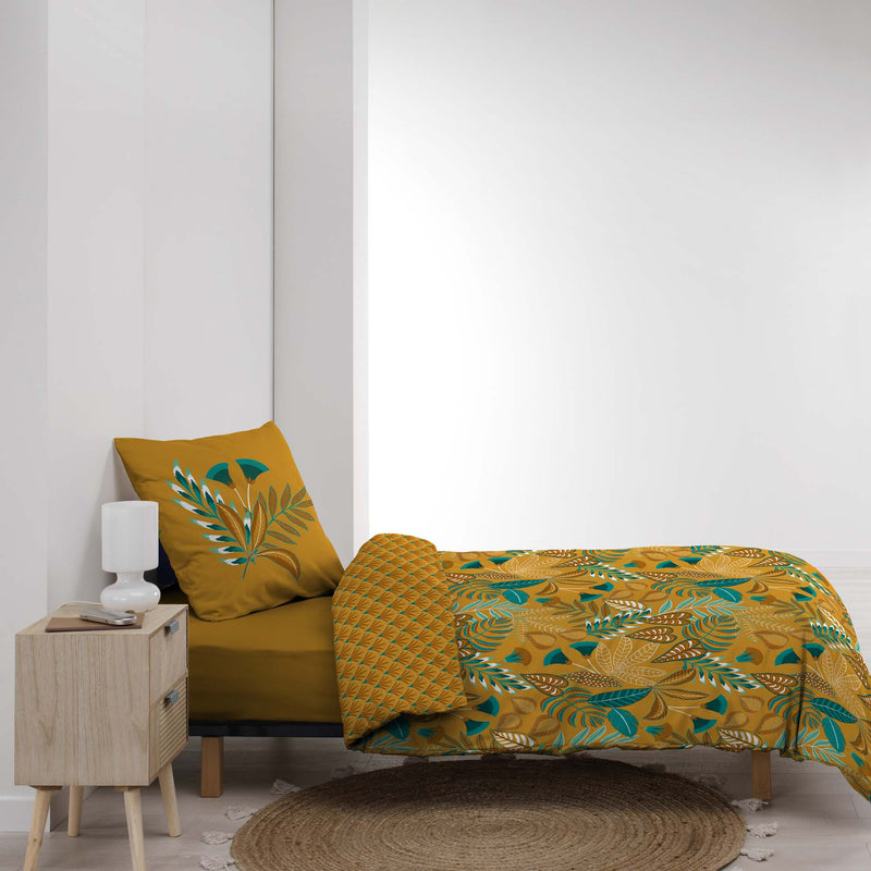 Lenjerie de pat din bumbac, Tilda Multicolor, 140 x 200 cm (4)
