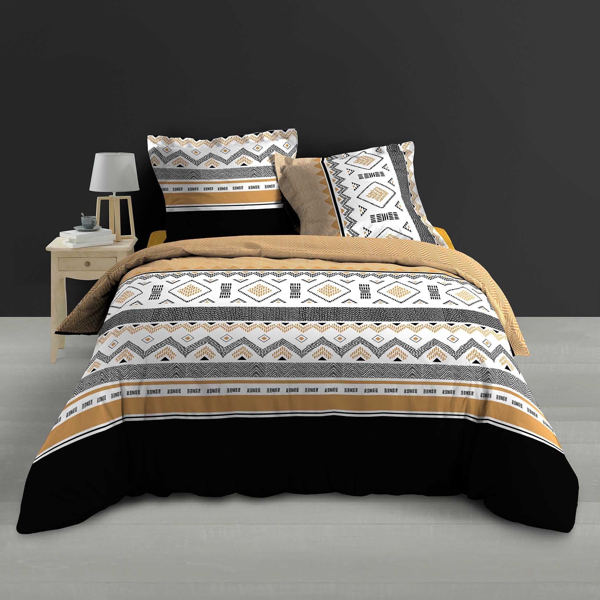 Lenjerie de pat din bumbac, Astraline Multicolor, 240 x 220 cm