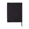 Agenda 160 pagini cu liniatura, coperta din material textil, Deluxe XL Negru, 19 x 25 cm, SomProduct (1)