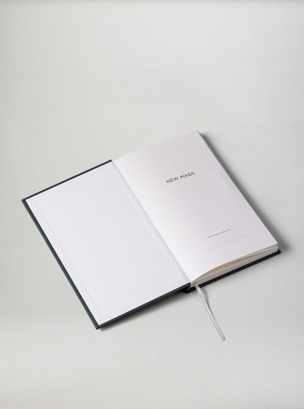 Agenda Notebook Moss Green - Hardcover/Blank, in Limba Engleza (2)