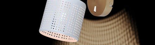 RabaLux Aplica Alberta 5089 Auriu / Alb